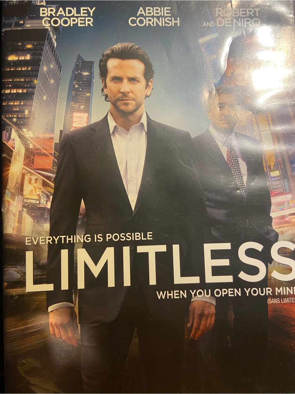 Relativity Limitless DVD Cover – Blue, Black, White
